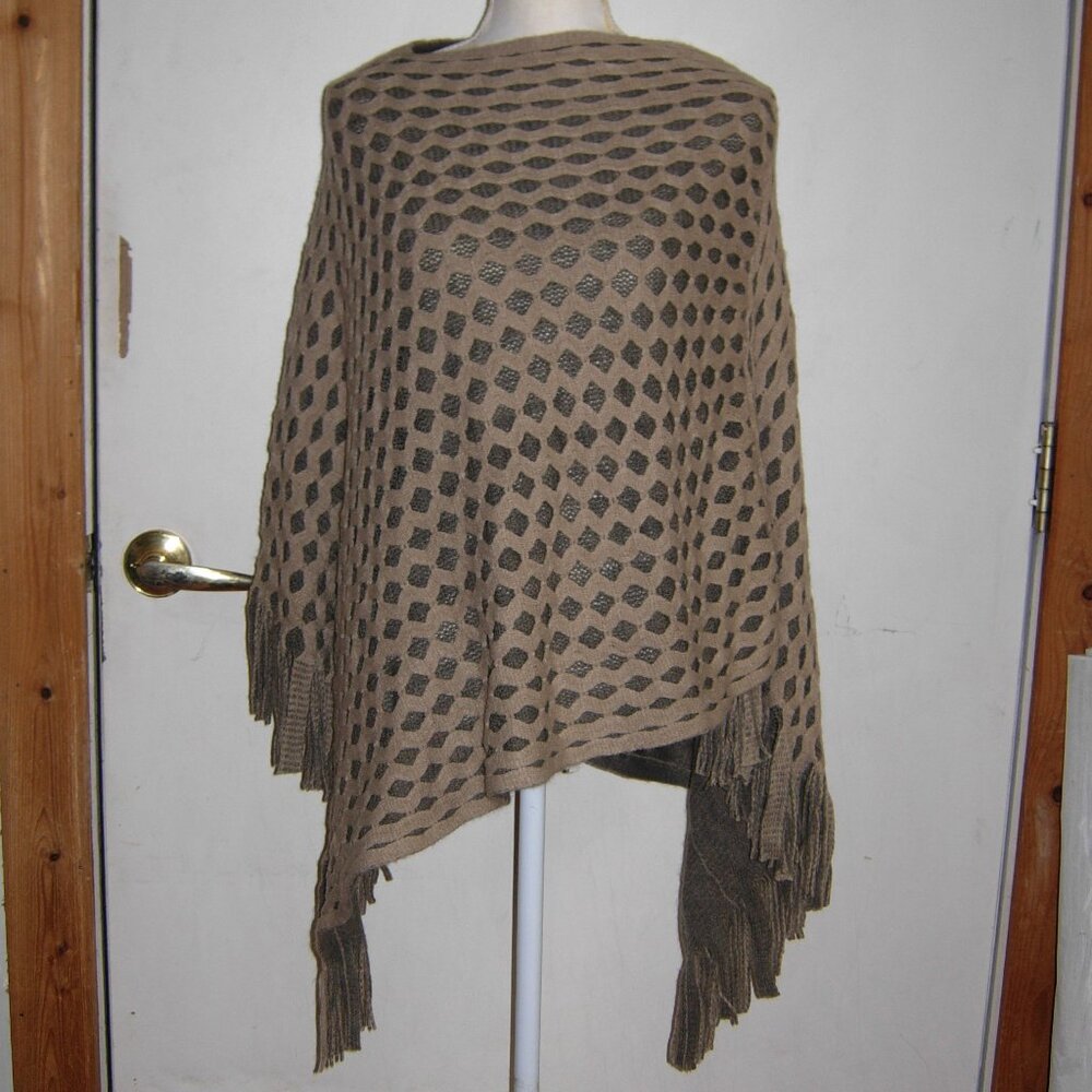 Max Edition (?) Poncho With Fringe